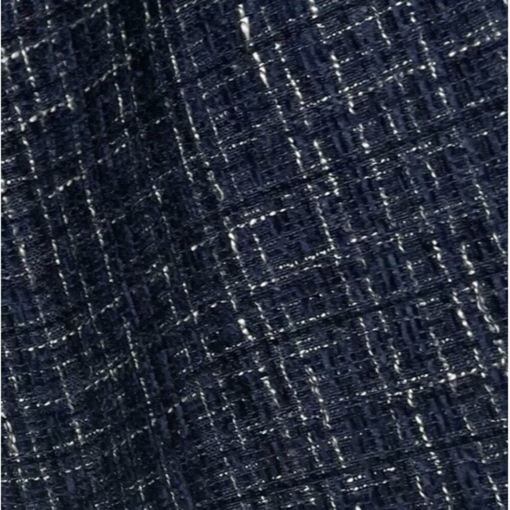 Zara Dark Navy Textured Off-Shoulder Top - Picture 7 of 7